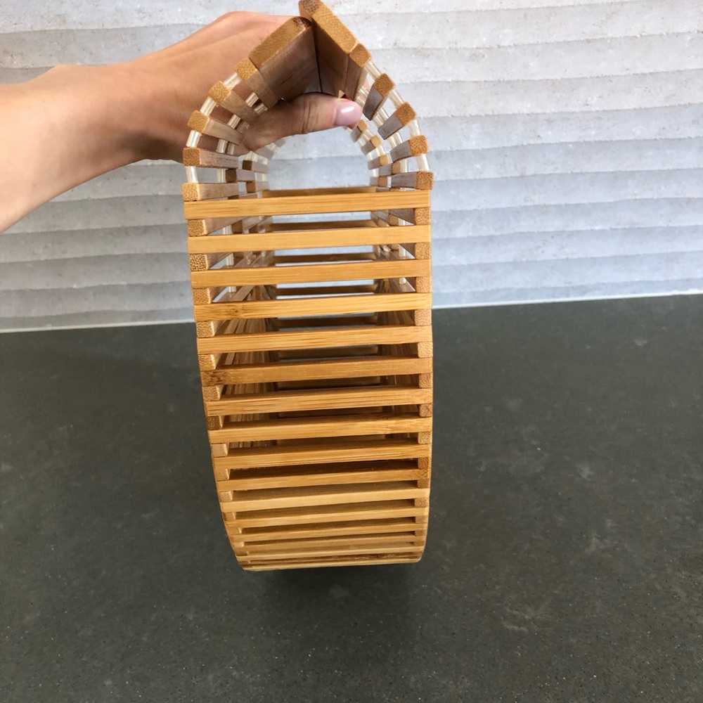 LAST 1 - PALM BEACH Bamboo Bag - Picture 5 of 6